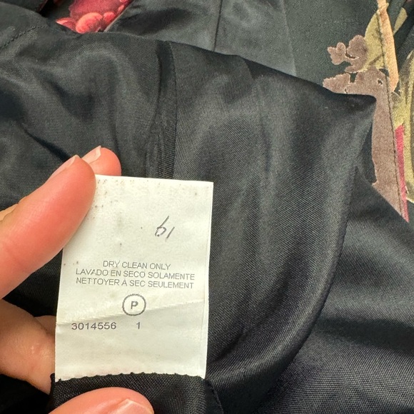 David Warren Floral Halter Dress - Picture 2 of 6